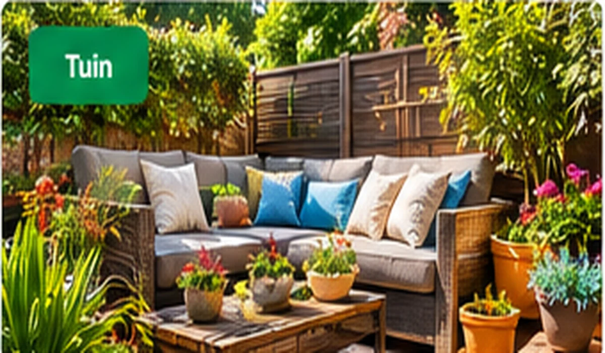 Kleine tuin inrichten: 17 ideeën voor meer ruimte, groen en zitcomfort