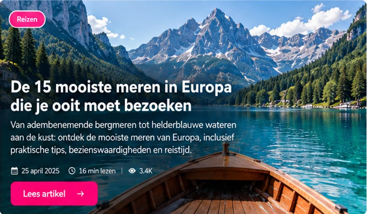 Goedkope stedentrips in Europa: 12 steden voor een betaalbaar weekend weg